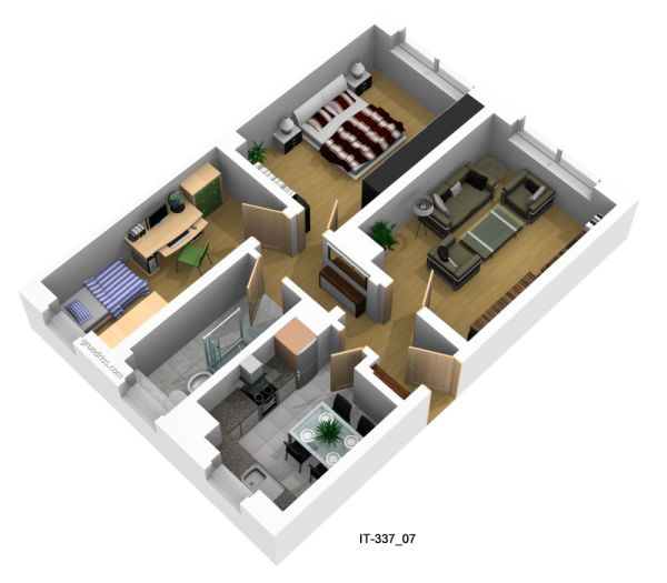 3-Zimmer- Wohnung mit Badewanne und Tageslichtbad - Photo 4