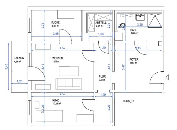 moderne 2 Zimmerwohnung mit tollem Blick über Schwerin - Photo 4